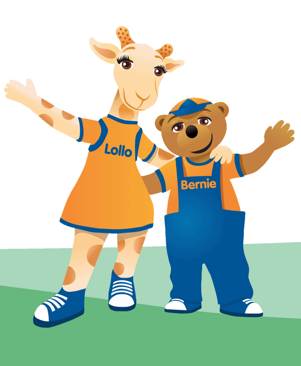 lollo och bernie footer