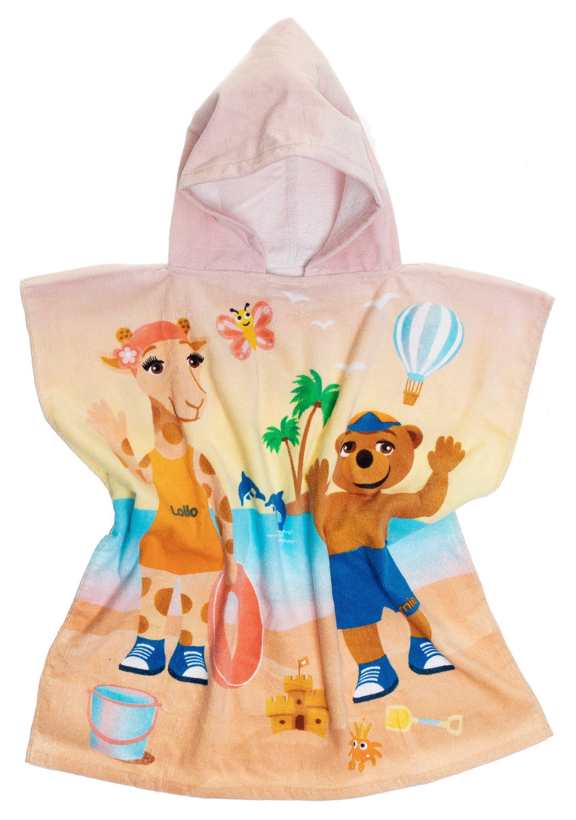 Rosa lollo och bernie poncho