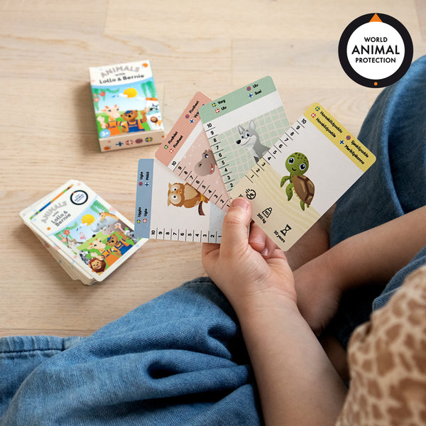 barn spelar lollo & bernies kortspel