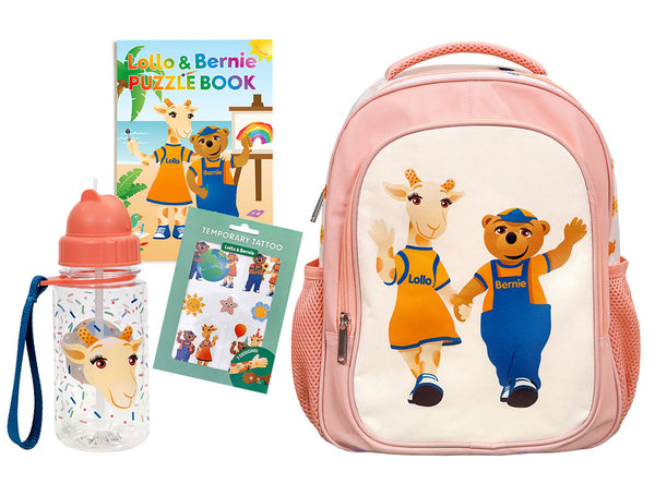 Lollo & Bernie rosa förskolepaket