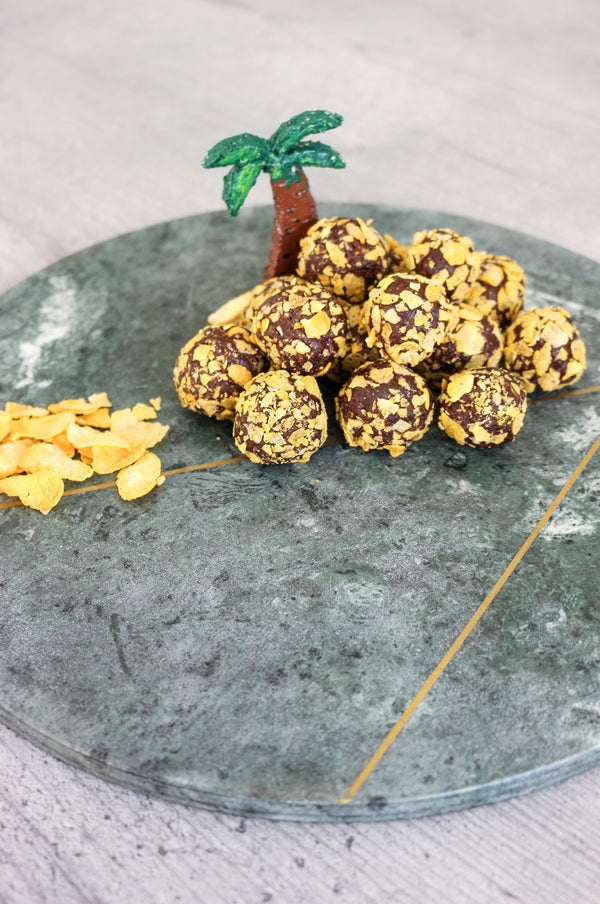 hemgjorda chokladbollar