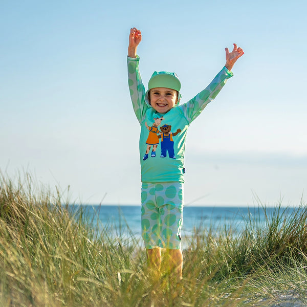 Barn i Lollo & Bernie uv-kläder