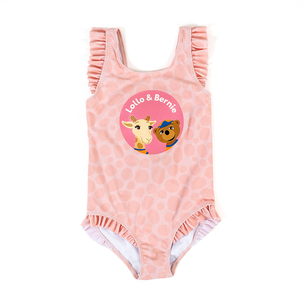 Rosa baddräkt framifrån