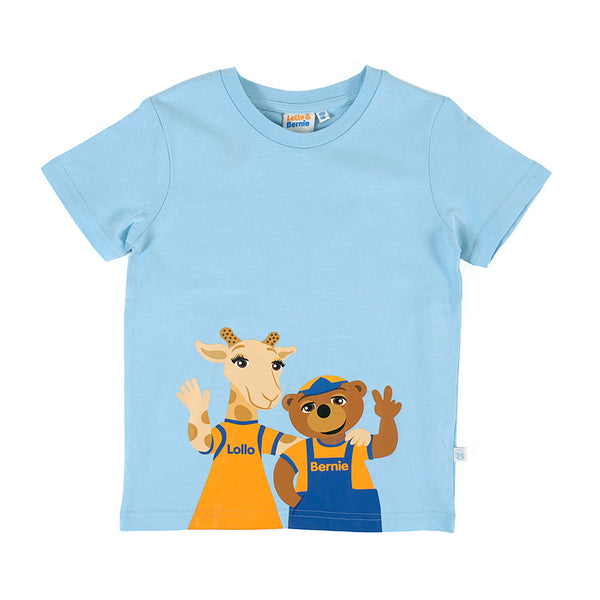Blå Lollo & Bernie t-shirt