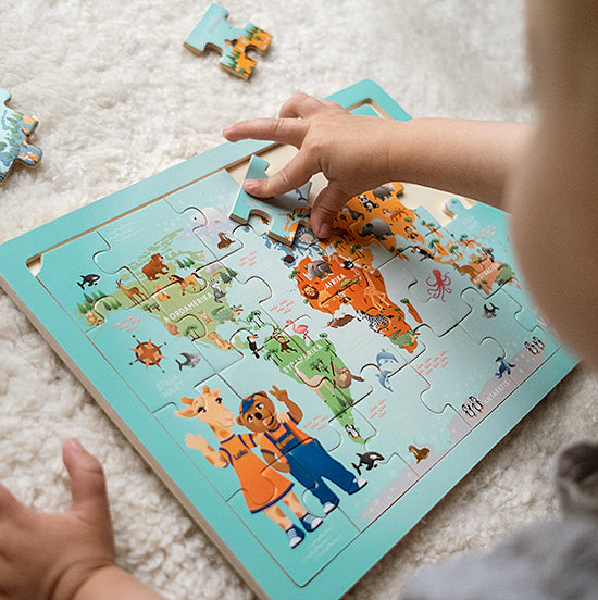 lollo och bernies världspussel