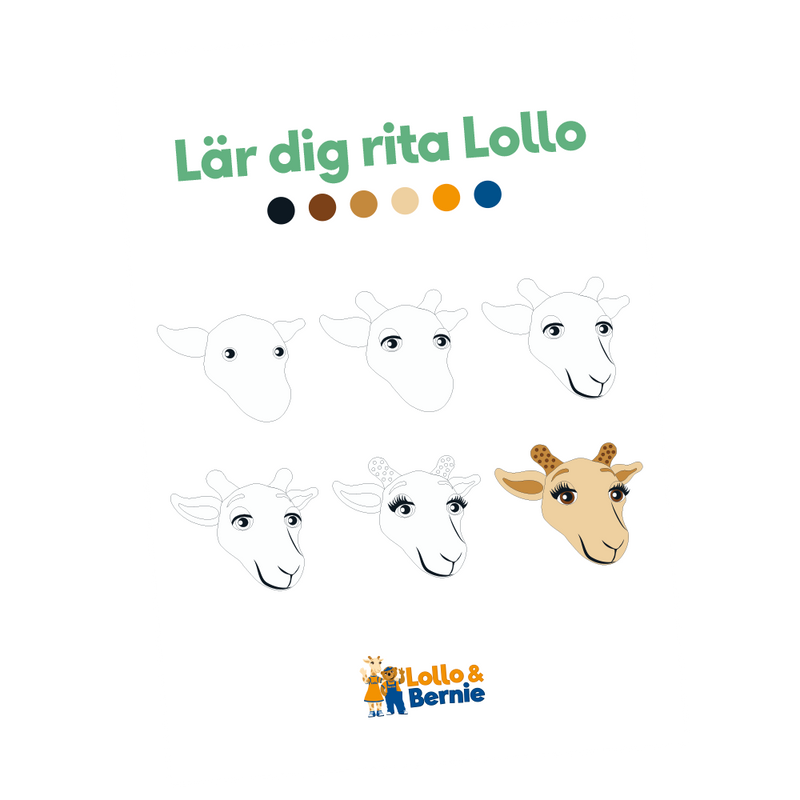 Vaiheittainen opas Lollon piirtämiseen