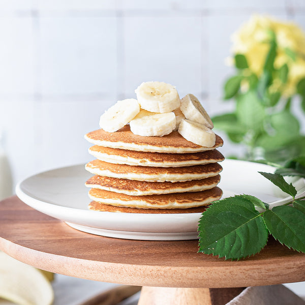 Recept på nyttiga bananpannkakor I Lollo och Bernie
