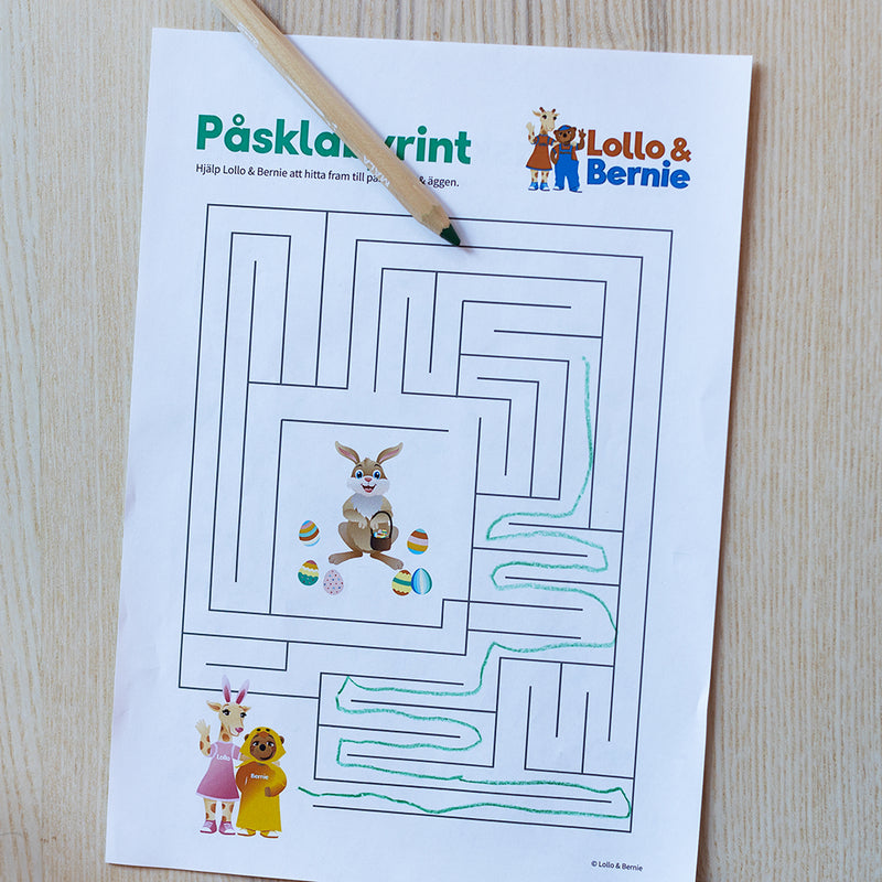 Påskelabyrint