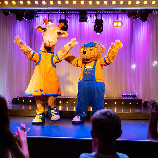 lollo och bernie på barndisco