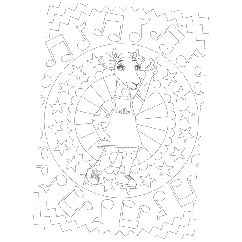 Mandala, jossa Lollo