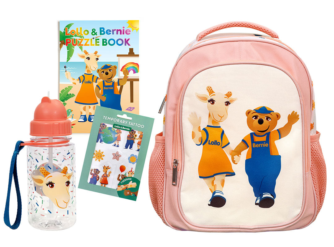 Lollo & Bernie rosa förskolepaket