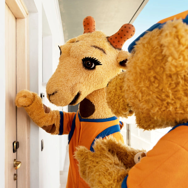 Lollo och bernie privat besök på hotell