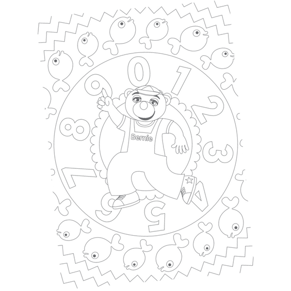 Målarbild Bernie mandala