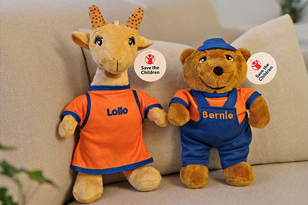 Lollo & Bernie tøjdyr
