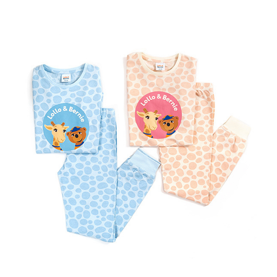 Pyjamas - Lyserøde Prikker