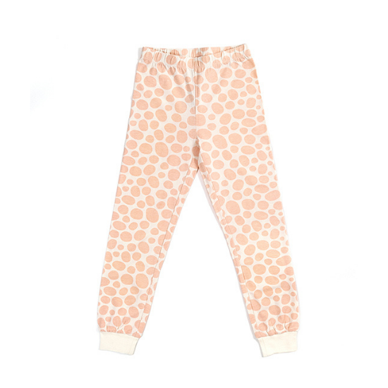 Pyjama - Vaaleanpunaisia pilkkuja