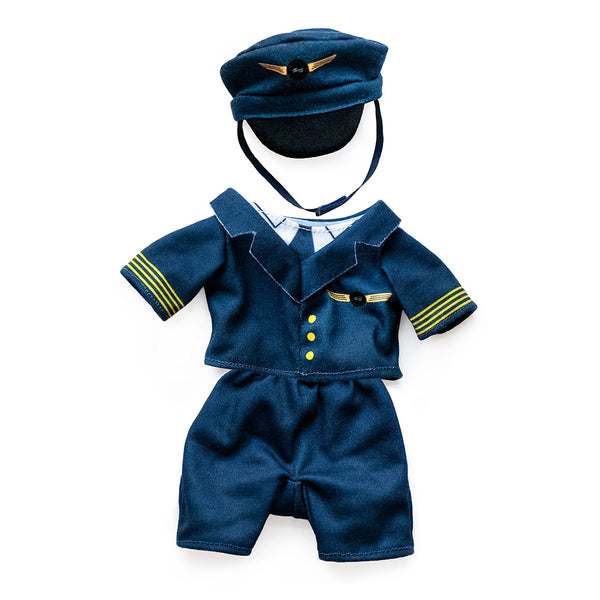 Tøj til bamser - Pilotuniform